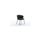 Leather Upholstered Chair,Luxury Velvet Swivel Chair with Metal Legs for Living Room Bedroom (Orange)