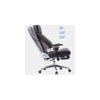 Boss Chair Office Chair Cowhide Reclining Study Dormitory Swivel Chair Computer Chair Home Backrest Swivel Lift Seat