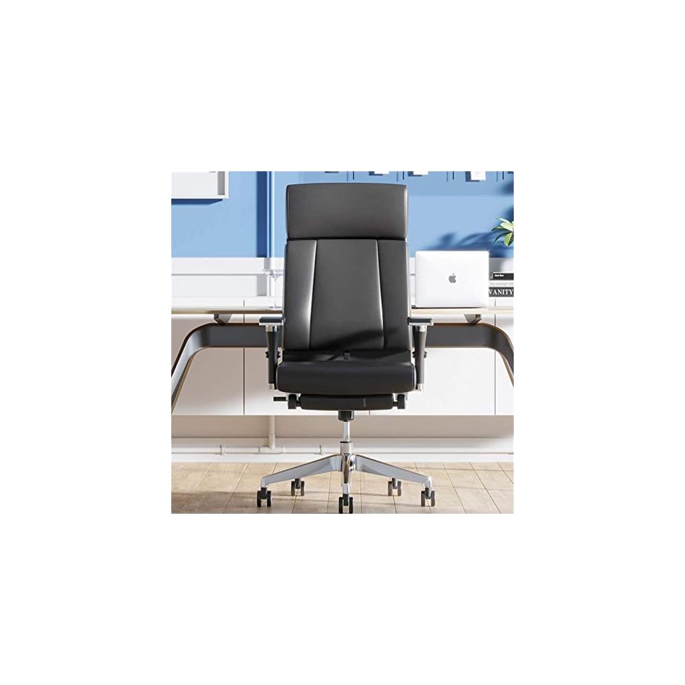 Boss Chair Office Chair Cowhide Reclining Study Dormitory Swivel Chair Computer Chair Home Backrest Swivel Lift Seat