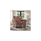 Folral Accent Chairs Set of 2, Comfy Reading Armchair, Sand